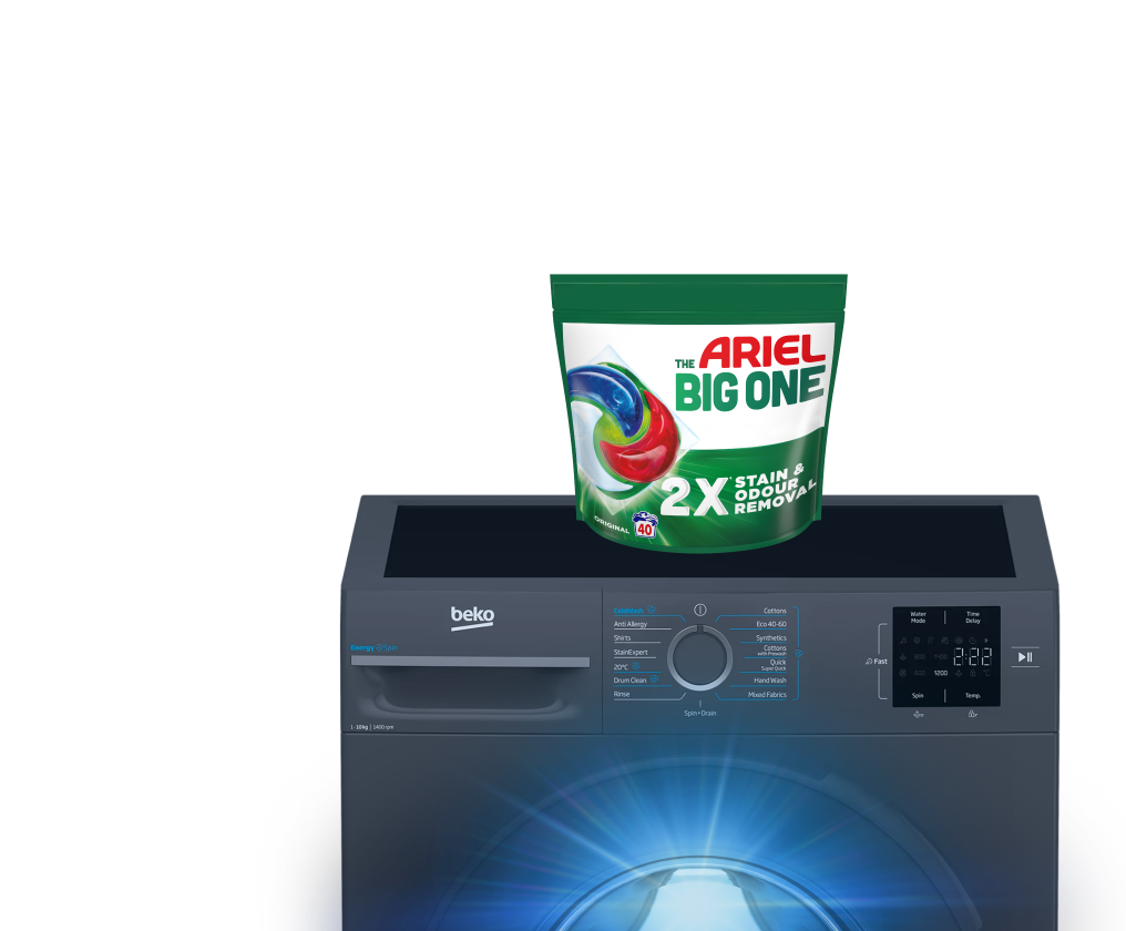 Plus 6 months free Fairy Platinum plus (T&Cs apply) when you buy any Beko Dishwasher