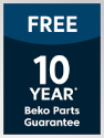 10 Year Beko Parts Guarantee