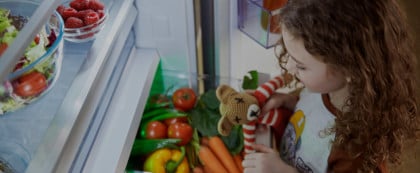 How to reverse your fridge freezer door