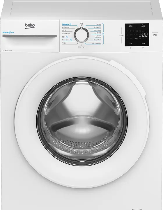 Grey washing machine