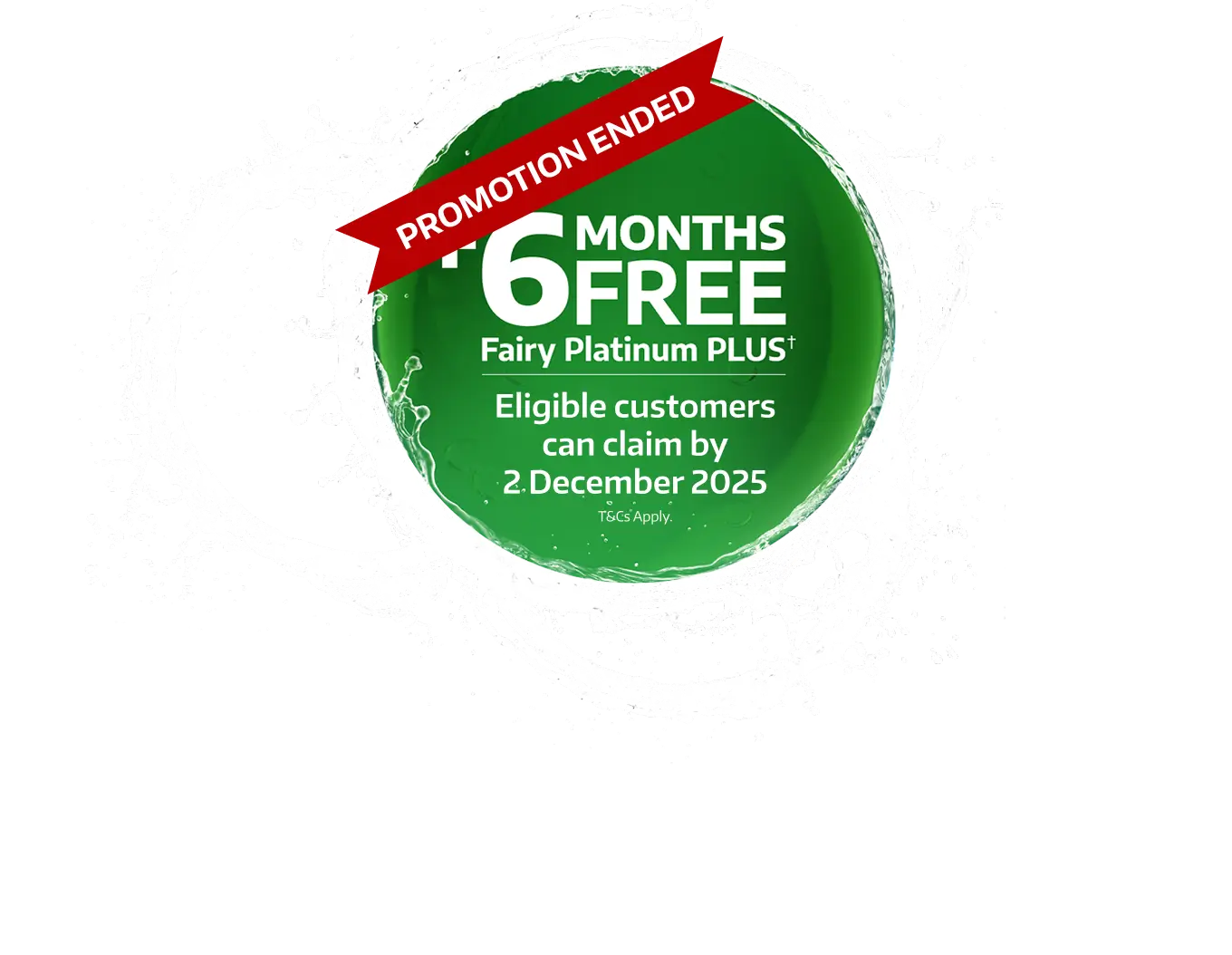 Plus 6 months free Fairy Platinum plus (T&Cs apply) when you buy any Beko Dishwasher
