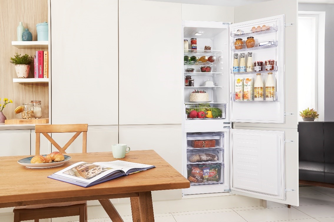 beko fridge freezer shelves