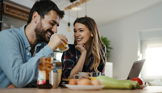 Small households and apartments