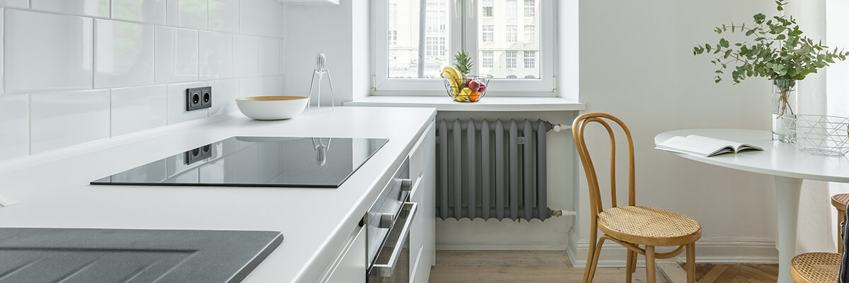 Fridge Freezer next to radiator