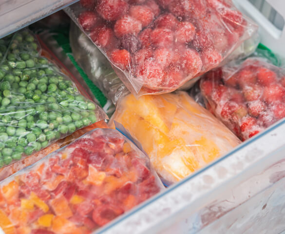 Frozen fruits