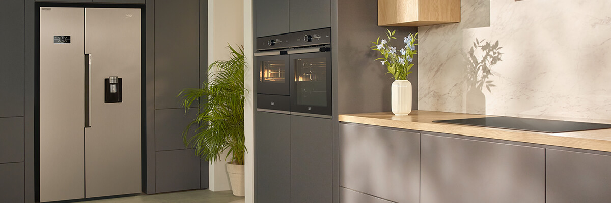 Fridge Freezer next to oven