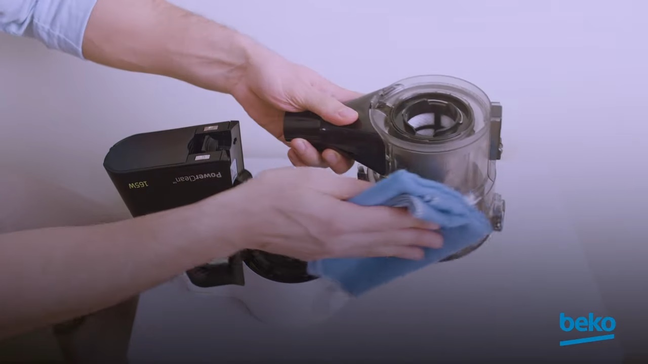 How to clean your Beko PowerClean™ cordless vacuum cleaner