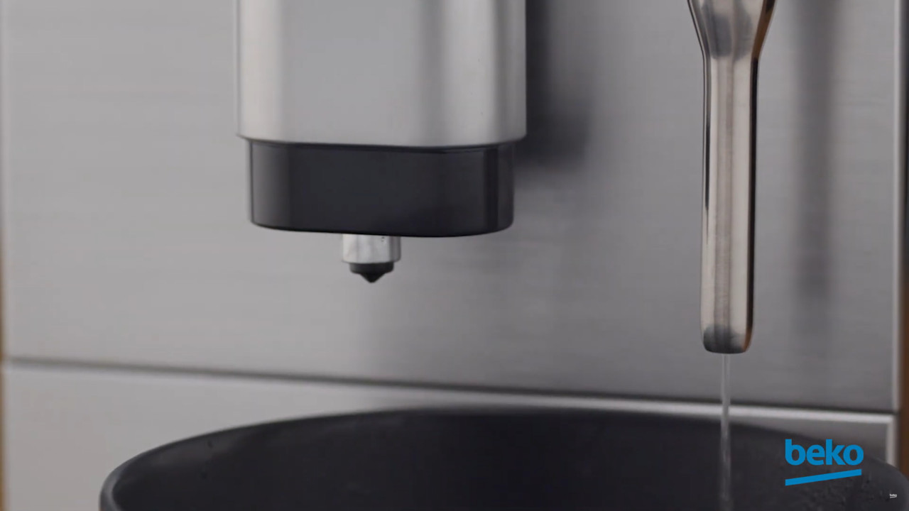 How to perform an empty system function on your Beko Espresso Coffee Machine