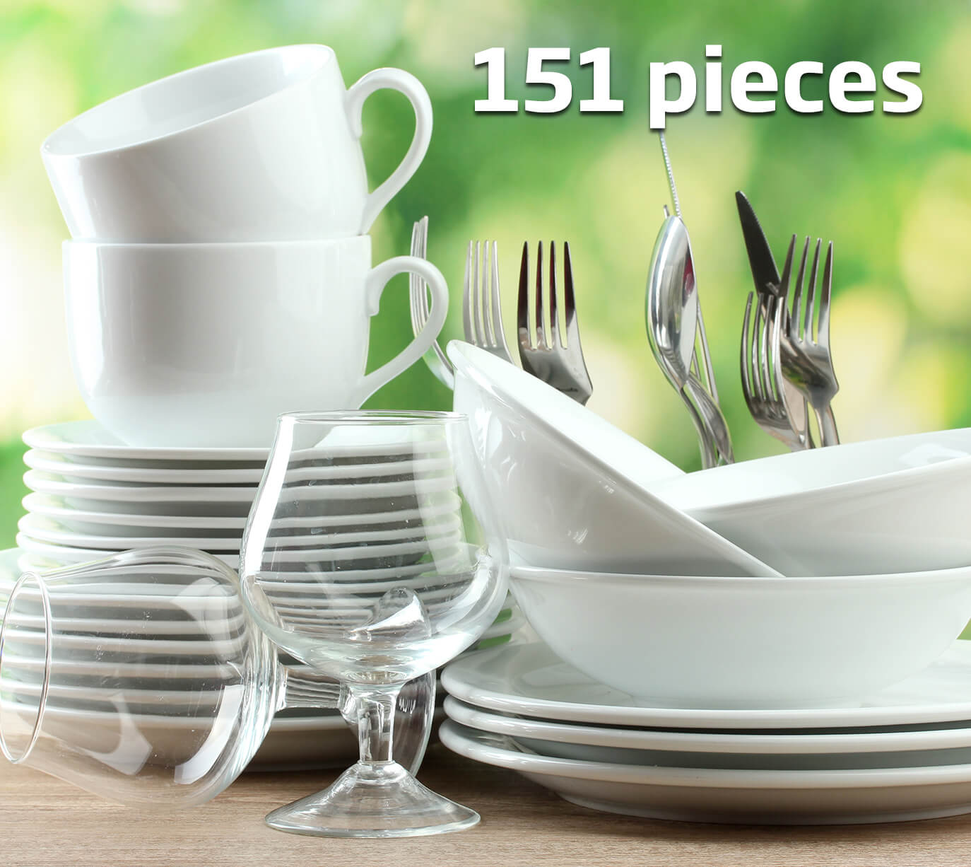 13 Place Setting Capacity
