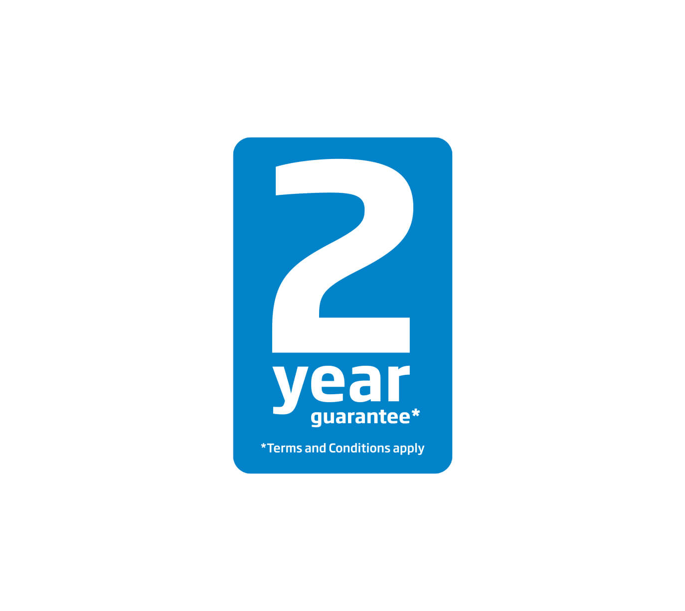 2 year guarantee on all Beko Built-in appliances