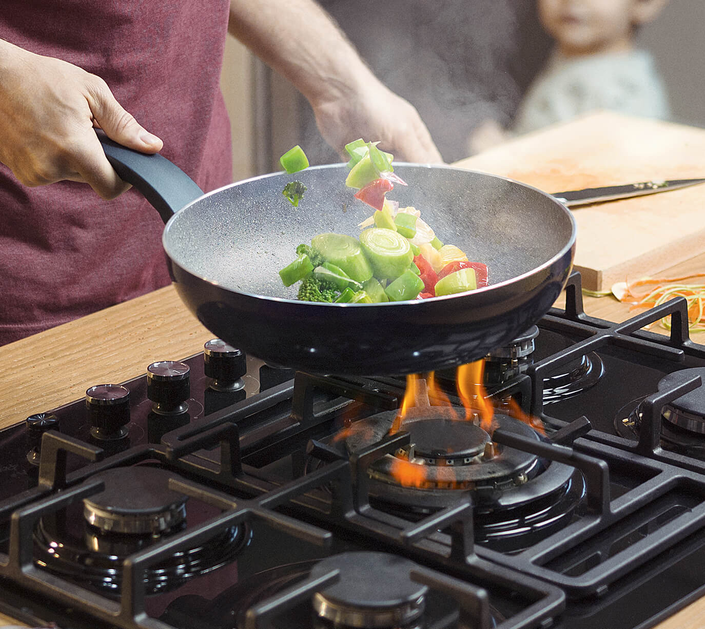 GAS HOB 86 CM  KitchenAid IE