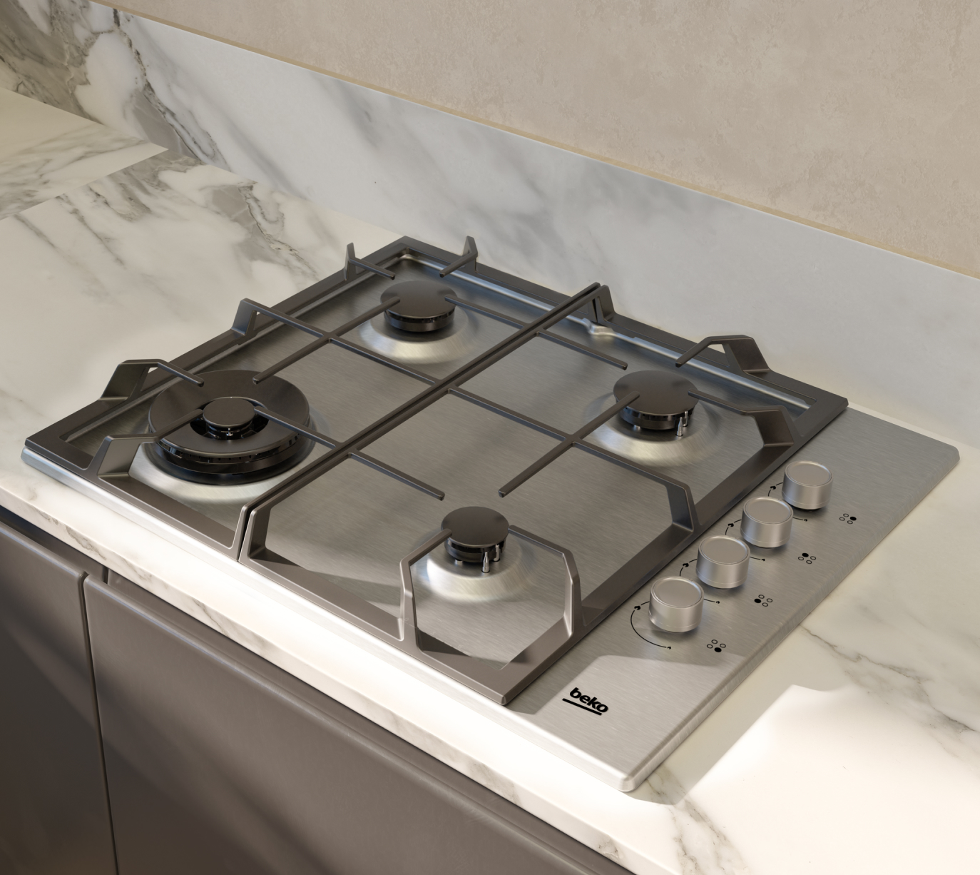 Large Surface Gas Hob