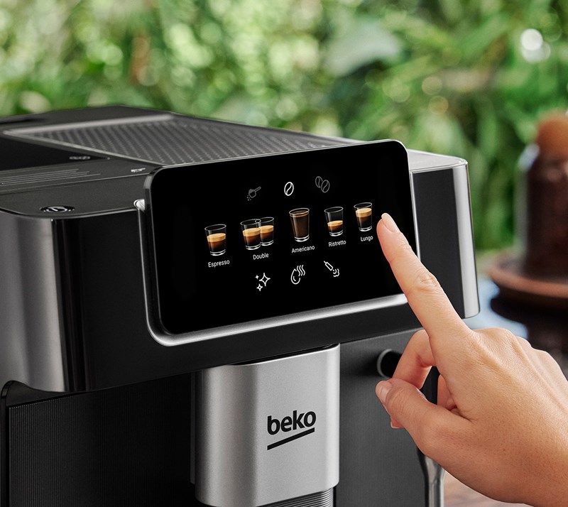 CaffeExperto Bean To Cup Coffee Machine Steam Wand CEG7302 Beko UK