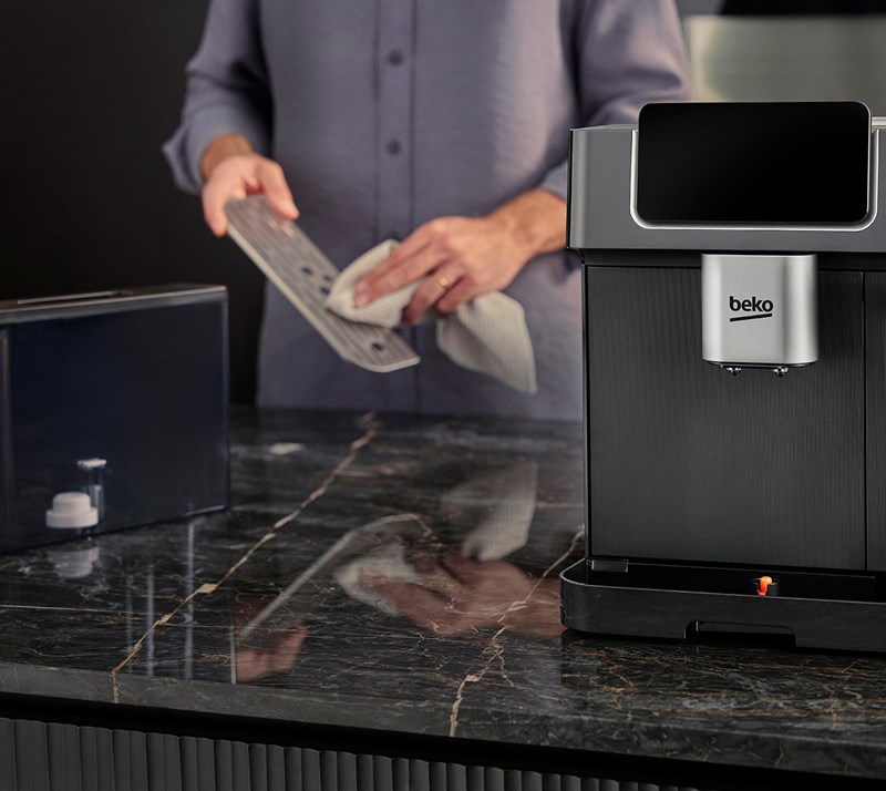 CaffeExperto Bean To Cup Coffee Machine Steam Wand CEG7302 Beko UK