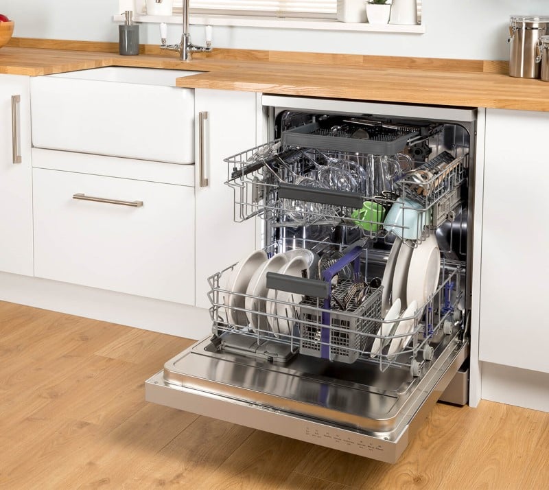 A+ Energy Rated Integrated Dishwasher DIN14C11 Beko UK