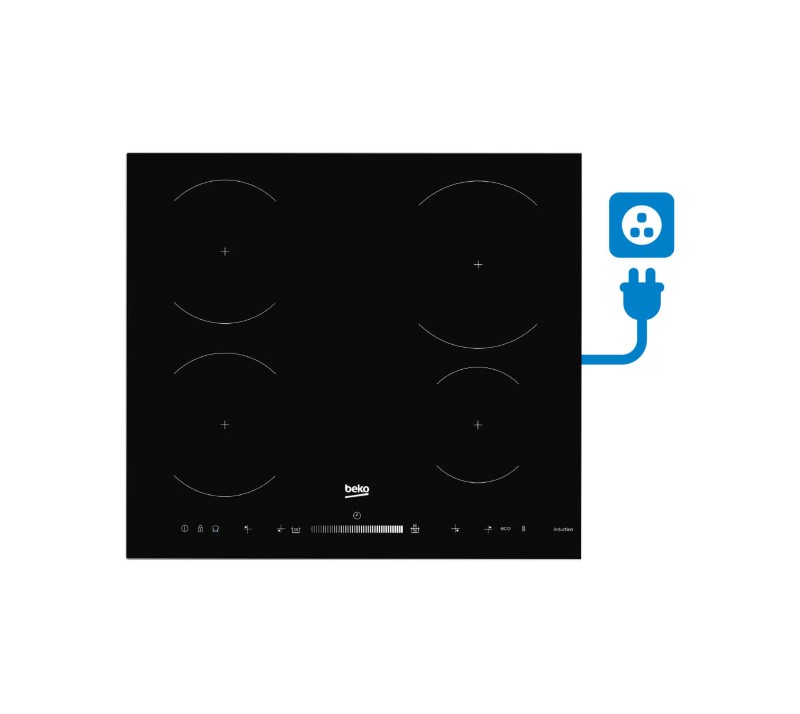 Integrated 60cm Plug Play Induction Hob CIHI21 Beko Eire