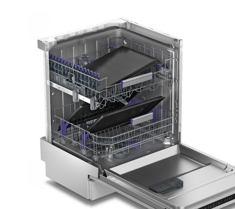 Freestanding 60cm Dishwasher efficiency BDFN36640C Beko UK