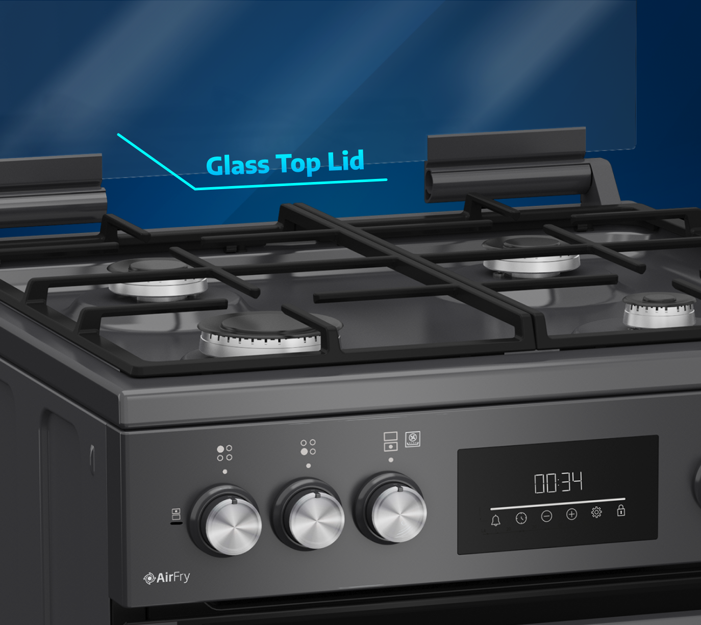 Glass Top Lid