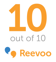 Reevoo 10 out of 10