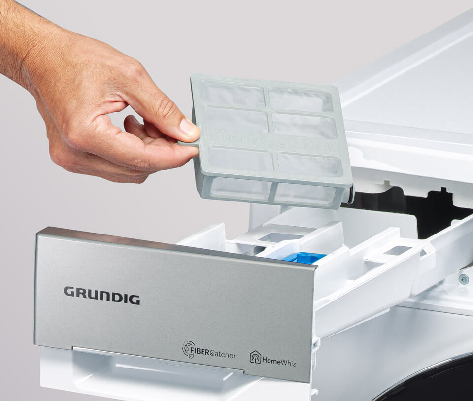FiberCatcher® World’s 1st Integrated Microfibre Filter Grundig UK