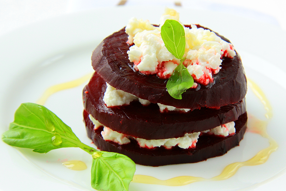 Beetroot & Cheese Salad