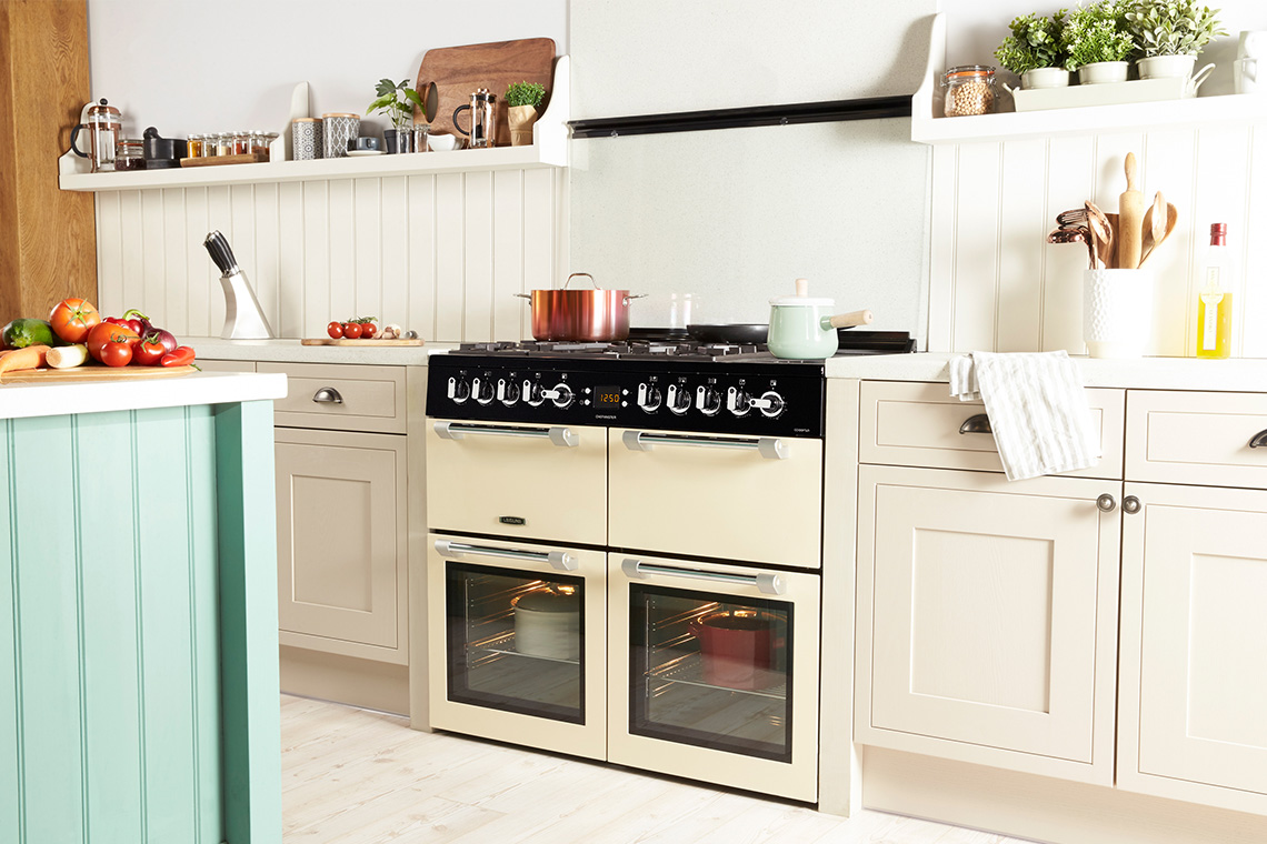 kitchen design range cooker