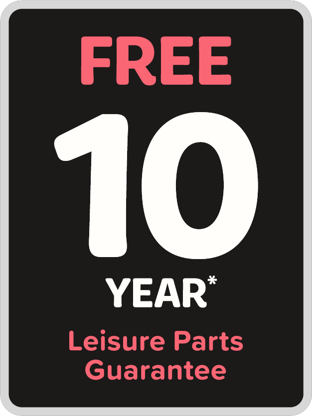 10 Year Free Spare Parts Guarantee if registered within one year of purchase
