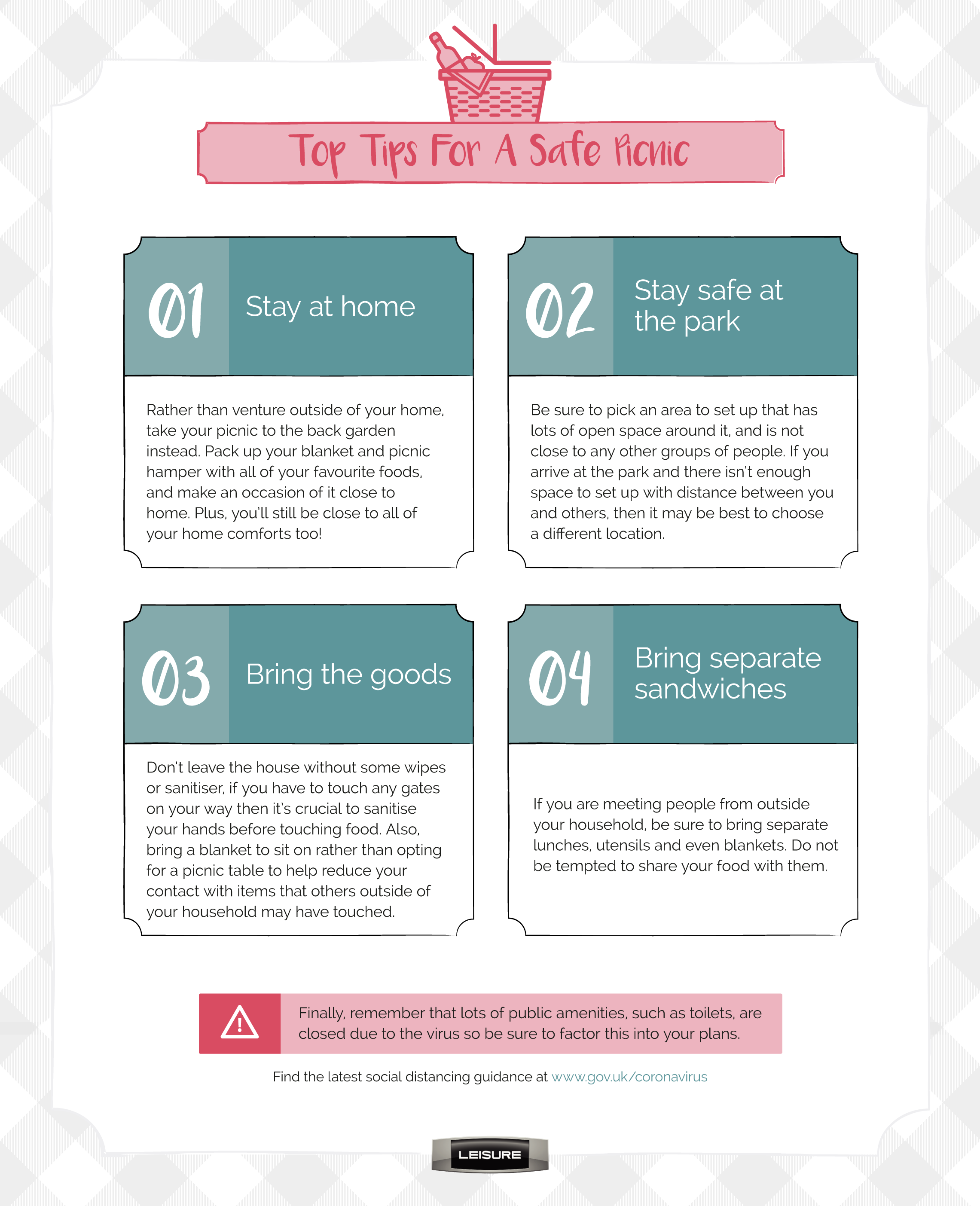 Top Tips For A Safe Picnic