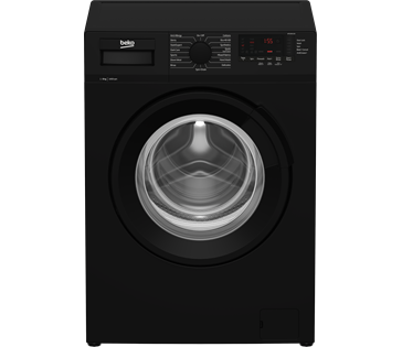 beko black washing machine 9kg