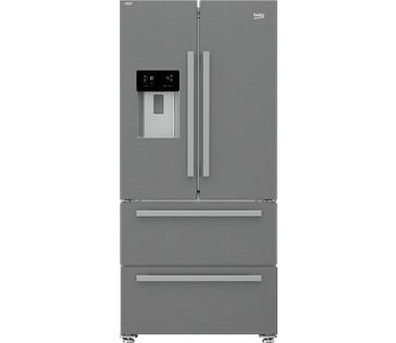American Style Fridge Freezer with HarvestFresh™ GNE460520DV