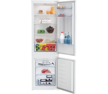 Beko integrated deals freezer