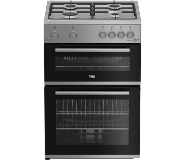 60cm Twin Cavity Gas Cooker FTG6201