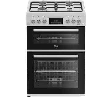 60cm Double Oven Gas Cooker EDG6231