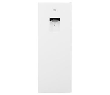 beko tall white fridge