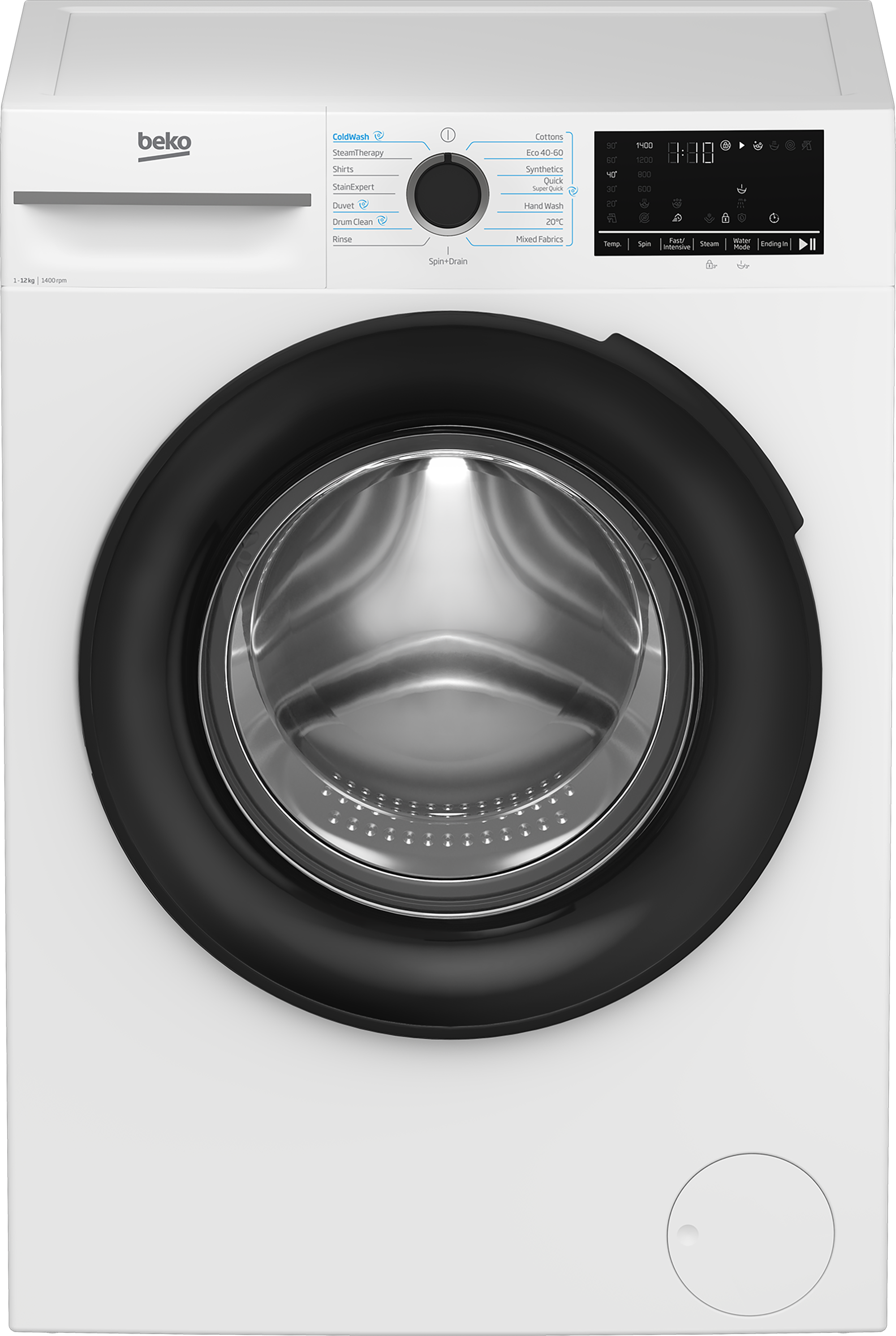 Beko BM3WT1241IW White washing machine — manufacturer product image