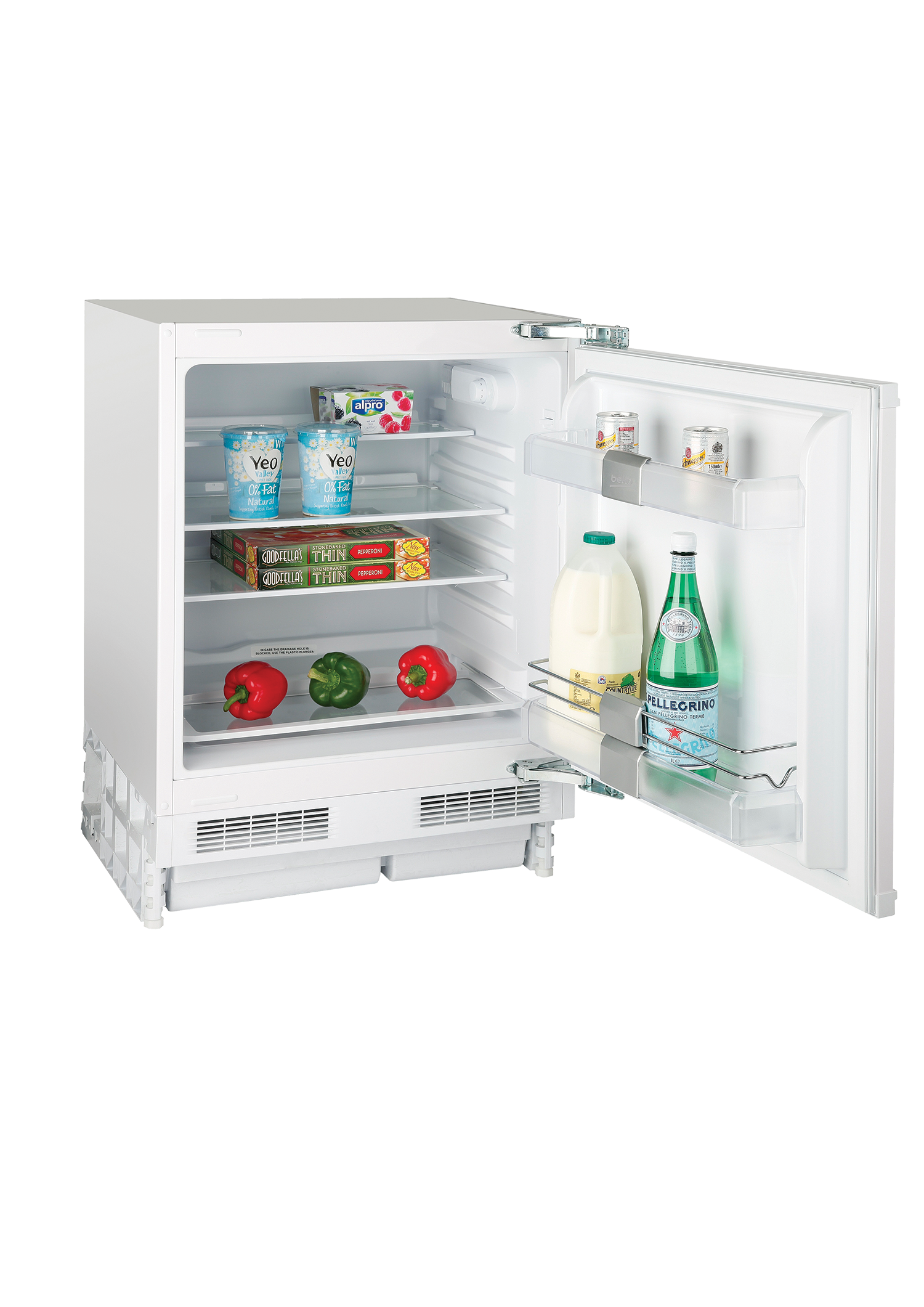 Beko integrated larder fridge