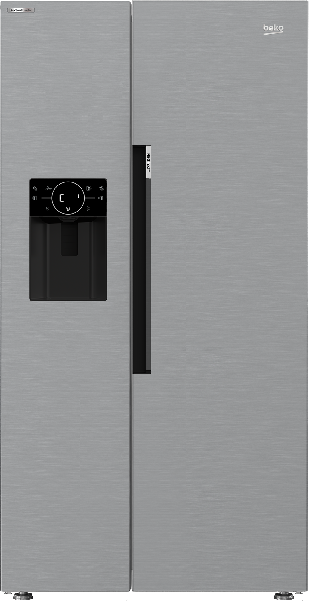 Freestanding American Style Fridge Freeze With Harvestfresh™ Asp352v Beko Uk 