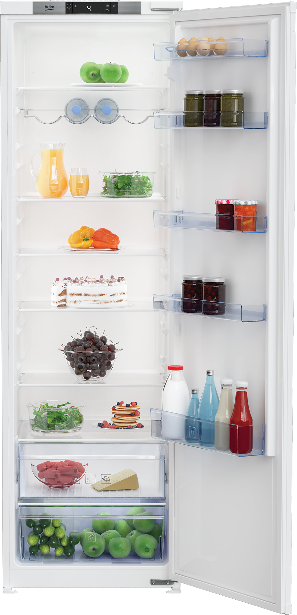 Integrated Tall Larder Fridge BLQSDW177 Beko UK