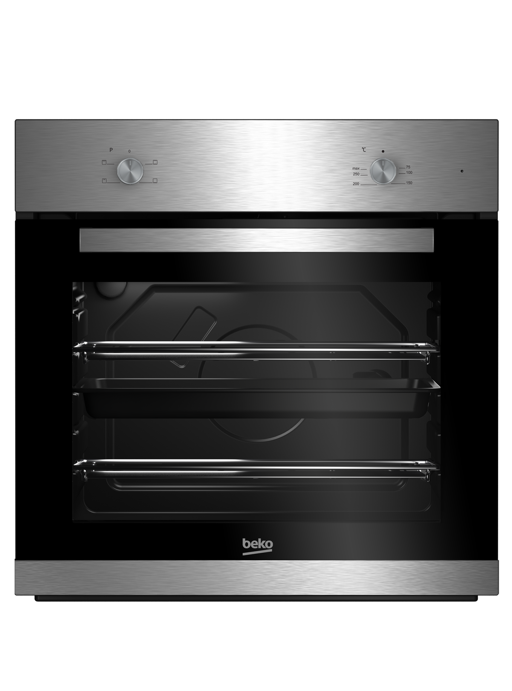 60cm Single Conventional Oven with Easy Clean, Double Glazed Oven Door