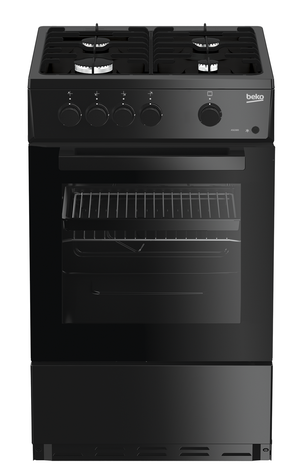 50cm Single Cavity Gas Cooker ASG580 Beko UK