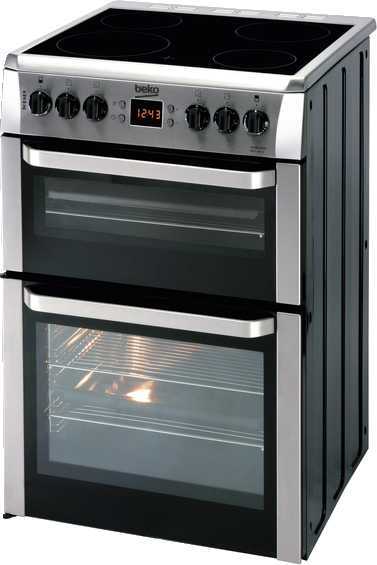 beko double oven bdvc667w