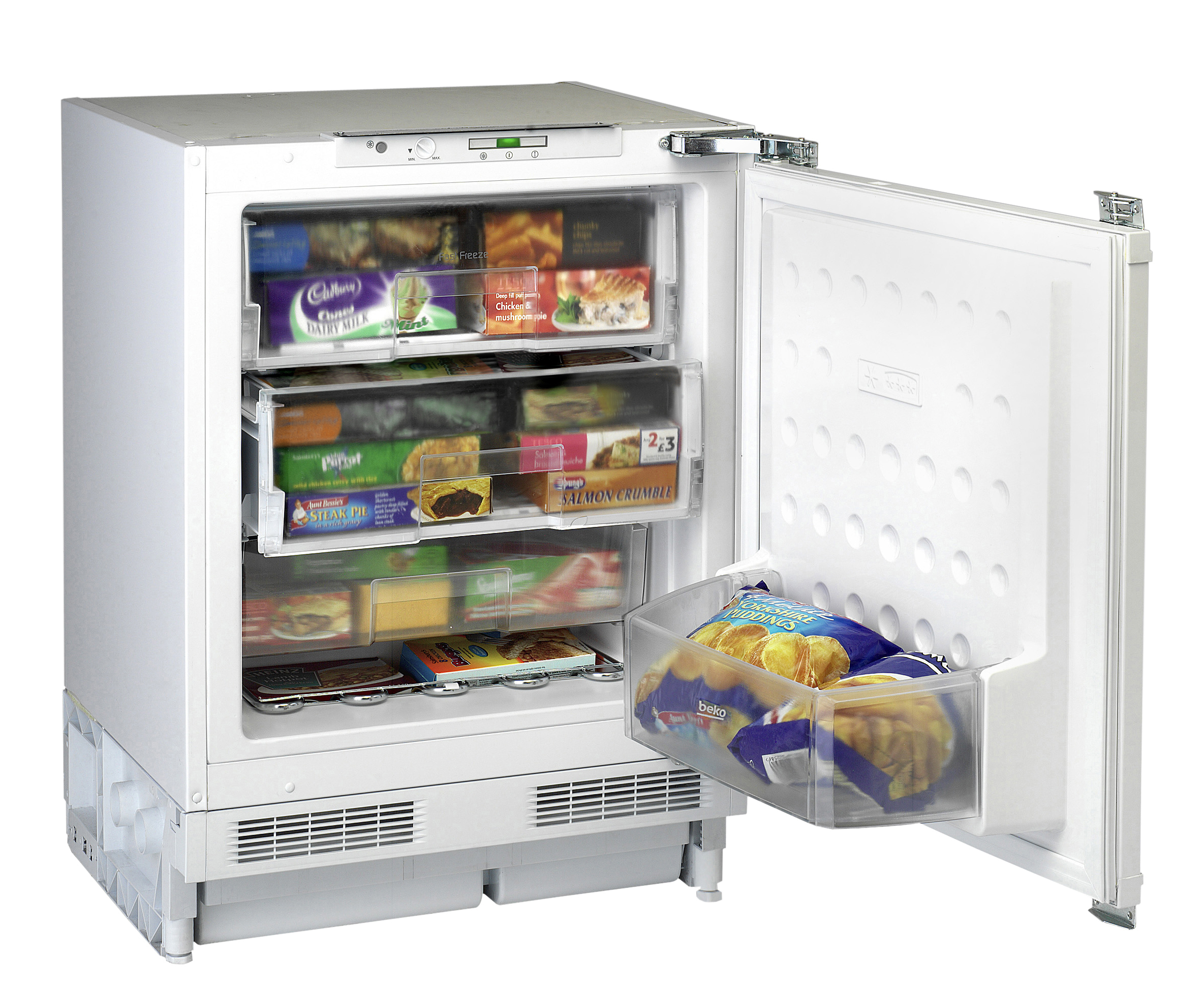 beko bl21 integrated fridge