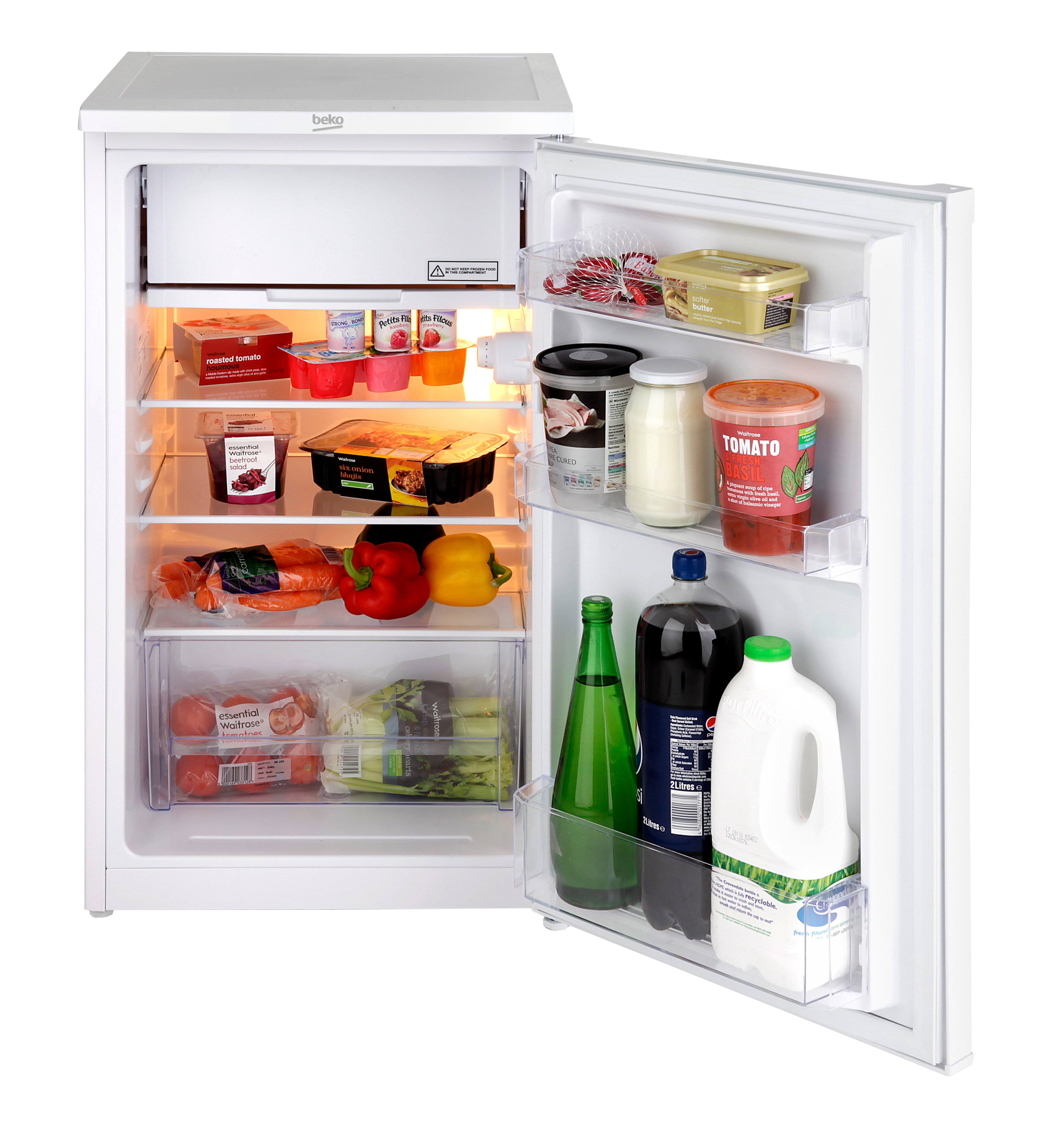 Under Counter Fridge With Ice Making Compartment UR483AP Beko UK