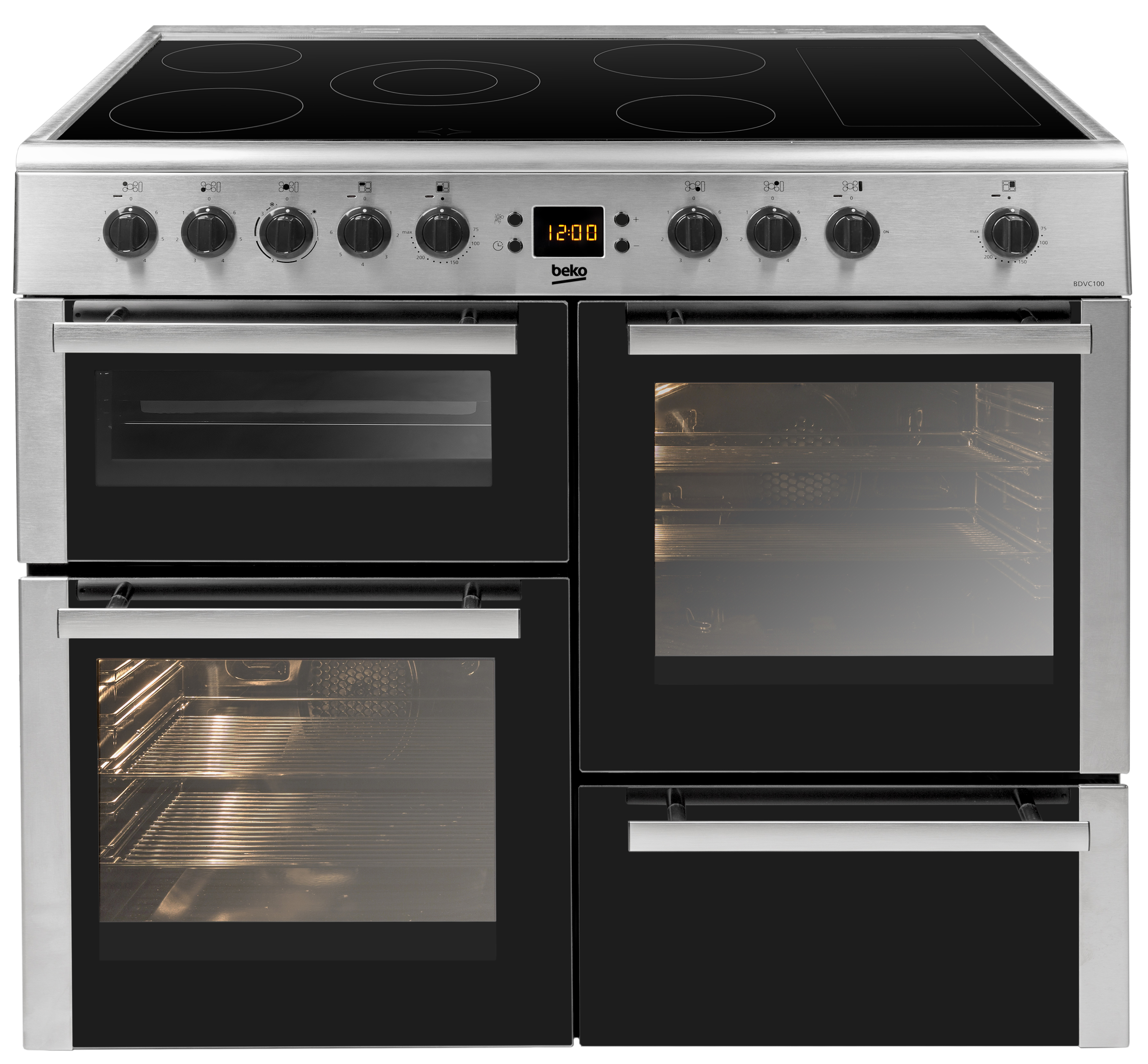 Beko electric deals range cooker 100cm