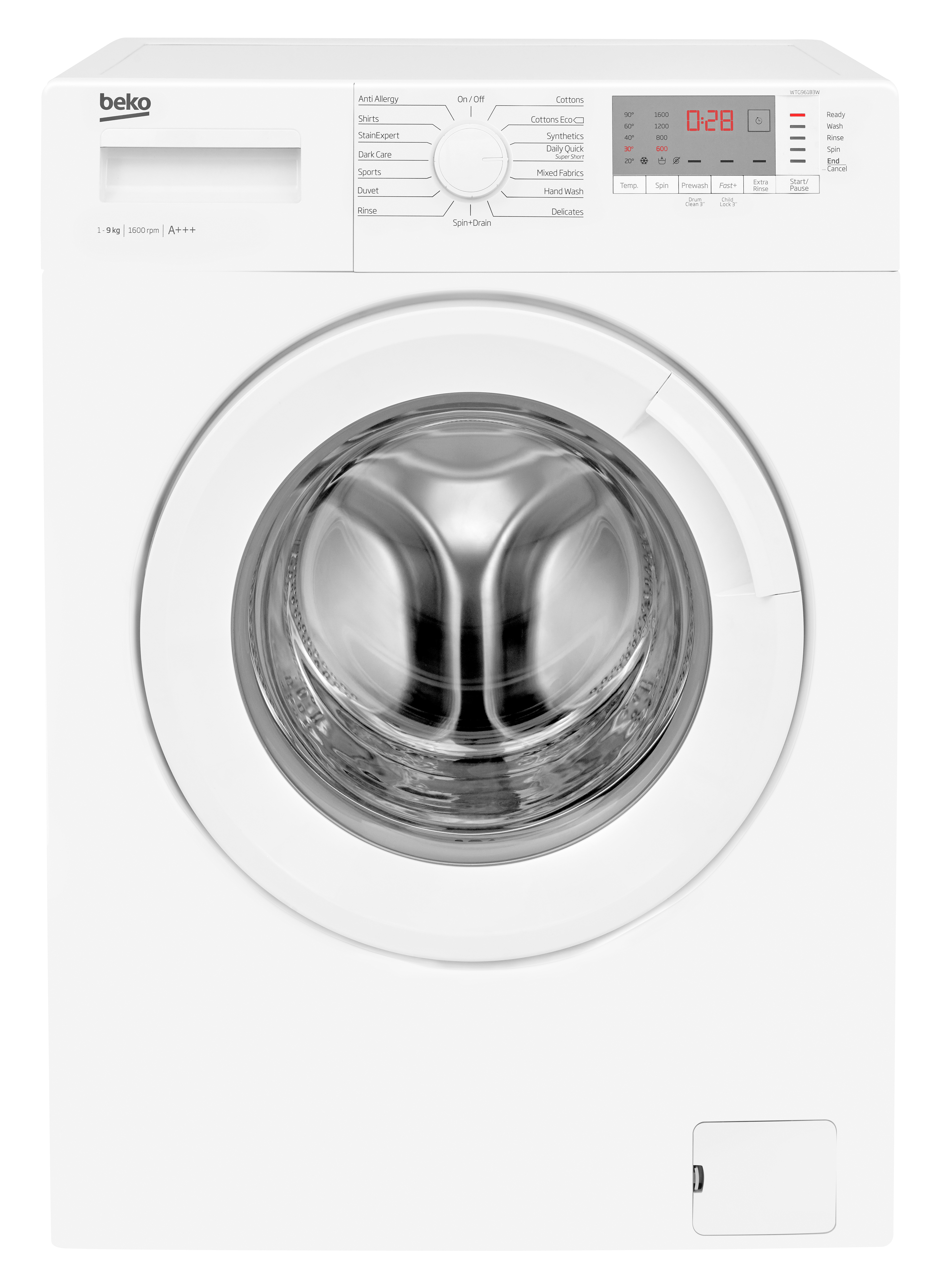 beko 1600 spin