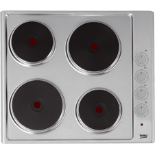 Integrated 60cm Side Sealed Plate Electric Hob HNZE64103X