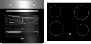 Multifunction Built-in Oven & Ceramic Hob Pack QSE222X
