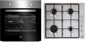 Multifunction Oven Gas Hob Package QSE223SX QSE223SX