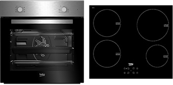 Multifunction Built-in Oven & Induction Hob Pack QSE224X