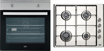Built-In Fan Oven & Gas Hob Package QSF213SX